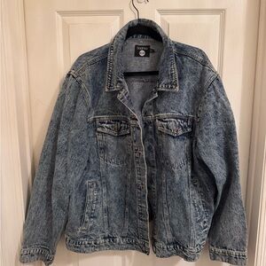 Boohoo Classic Blue Denim Jacket